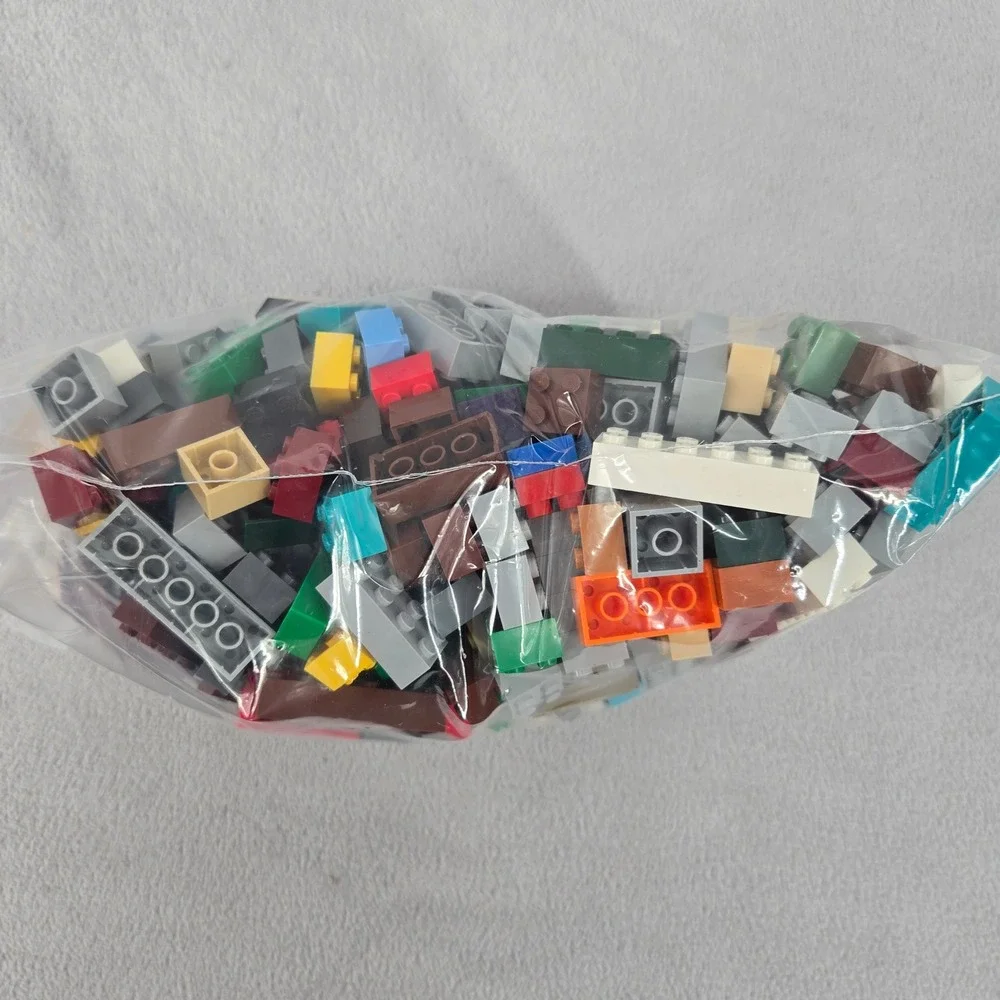 LEGO 1lb 13oz Bulk Loose Bricks Plates Kids Creative Building Toy Lot